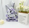Plaid puppy purple 90g