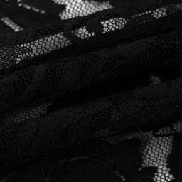 Black lace curtain, skirt, (Physicals) 3