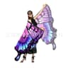 Pink-purple pendant, long skirt