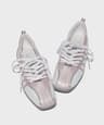 Pale pinkish gray