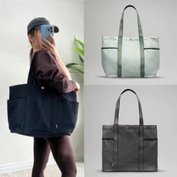 Waterproof shopping bag, capacious purse for yoga, shoulder bag 1