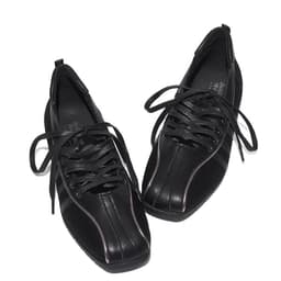 Spot Rockfish Mary Jane shoes Korean niche square toe cross strap ballet shoes women's functional sports shoes 5