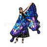 Double -sided single pendant 49 treasure blue purple+long skirt