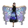 Single single pendant 54 white purple+long skirt+color mask