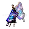 Single -sided single pendant 67 star blue+long skirt
