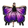 Double-sided pink-purple pendant, long skirt, mask