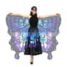 Single -sided single pendant 49 treasure blue purple+long skirt+color mask