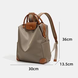 Backpack, shoulder bag, capacious nylon waterproof laptop for traveling, high-quality style, business version 3