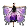 Pink-purple pendant, long skirt, mask