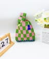 Square flower pink green 90g