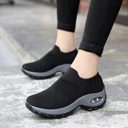 Sports shoes, footwear for hiking for leisure, high soft heel, baby rocker, soft sole 1