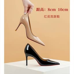 Suntan oil high heels, sexy footwear, European style, 2023 collection, restless legs relief 2