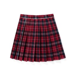 Japanese pleated skirt, uniform, (Physicals), high waist 3
