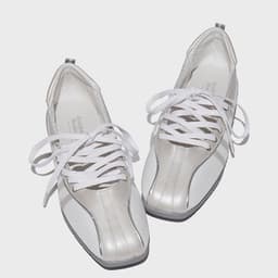 Spot Rockfish Mary Jane shoes Korean niche square toe cross strap ballet shoes women's functional sports shoes 3