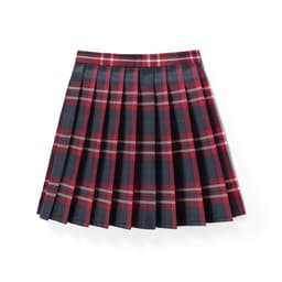 Japanese pleated skirt, uniform, (Physicals), high waist 4