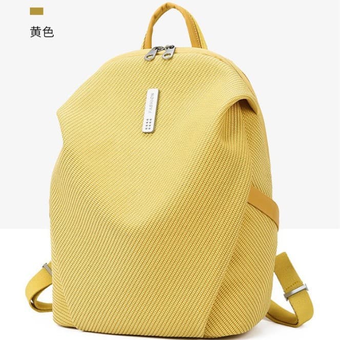 Capacious backpack for leisure, universal fashionable sports bag, western style